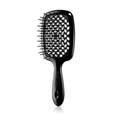 Расческа для волос Janeke Small Superbrush, чорная BIO фото