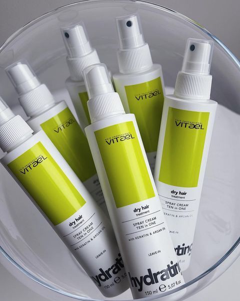 Спрей термозащита для волос 10 в 1 VITAEL Dry Hair Spray Cream TEN IN ONE 150ml DRY фото