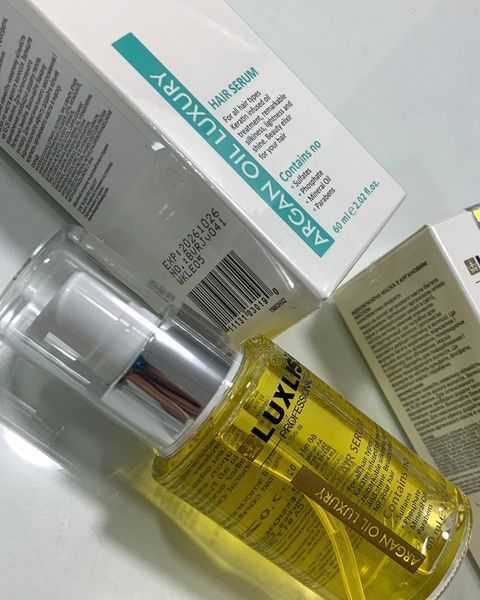 Аргановая сыворотка для волос Luxliss ARGAN OIL Hair Serum 60ml ARGAN OIL фото