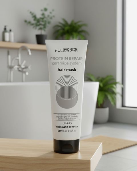 Восстанавливающая протеиновая маска Full Force PROTEIN REPAIR с комплексом церамидов 250ml