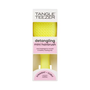 Расческа для волос Tangle Teezer The Wet Detangler Mini Hyper Yellow