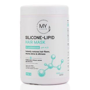 Силиконово-липидная маска для волос MY COSM Silicone Lipid Mask 1000мл