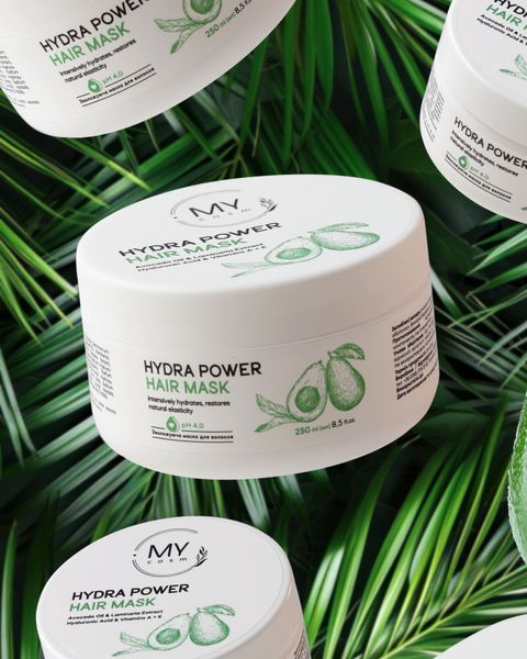 Увлажняющая маска для волос MY COSM Hydra Power Mask 250мл