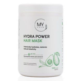 Увлажняющая маска для волос MY COSM Hydra Power Mask 1000мл