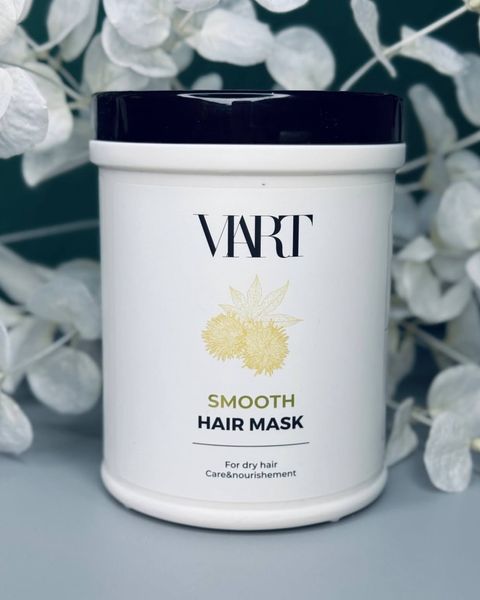 Маска для зволоження волосся VIART SMOOTH з касторовою олією 1000ml