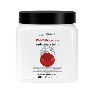 Відновлюючий крем-бальзам Full Force REPAIR ANTI-STRESS 500ml