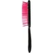 Гребінець для волосся Janeke Standart Superbrush, чорний з рожевим  Standart Superbrush фото 3