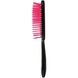 Расческа для волос Janeke Standart Superbrush, чёрный с розовым