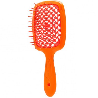 Гребінець для волосся Janeke Standart Superbrush, помаранчевий неон Standart Superbrush фото