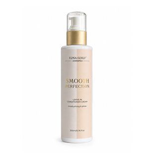 Незмивний крем-кондиціонер для гладкості волосся LUNA GOLD Smooth Perfection 200 мл SMOOTH фото