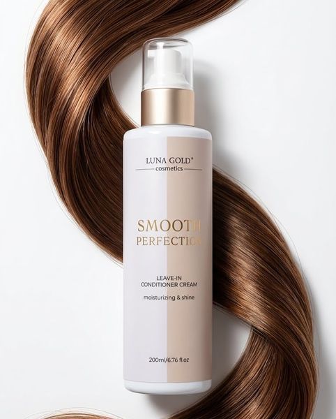 Незмивний крем-кондиціонер для гладкості волосся LUNA GOLD Smooth Perfection 200 мл SMOOTH фото