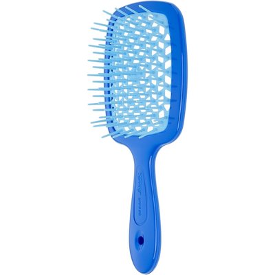 Гребінець для волосся Janeke Standart Superbrush, синій з блакитним Standart Superbrush фото