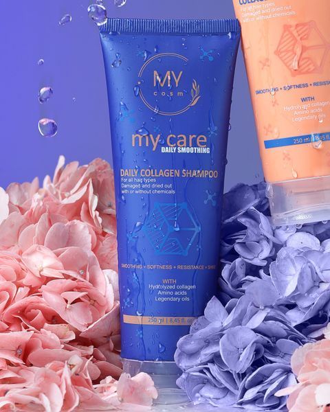 Щоденний розгладжуючий шампунь MY COSM Daily Collagen 250мл
