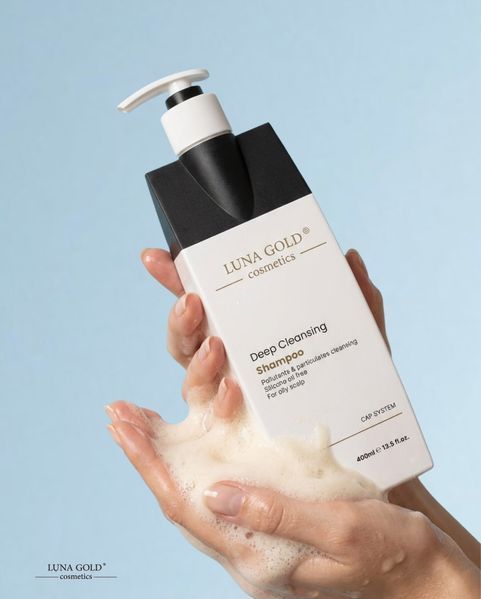 Шампунь для жирных волос LUNA GOLD Deep Cleansing 400 мл