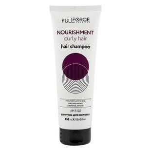 Живильний шампунь Full Force NOURISHMENT CURLY HAIR для кучерявого волосся 250 мл