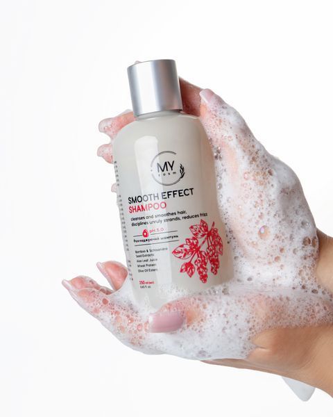 Розгладжуючий шампунь MY COSM Smooth Effect 250 мл